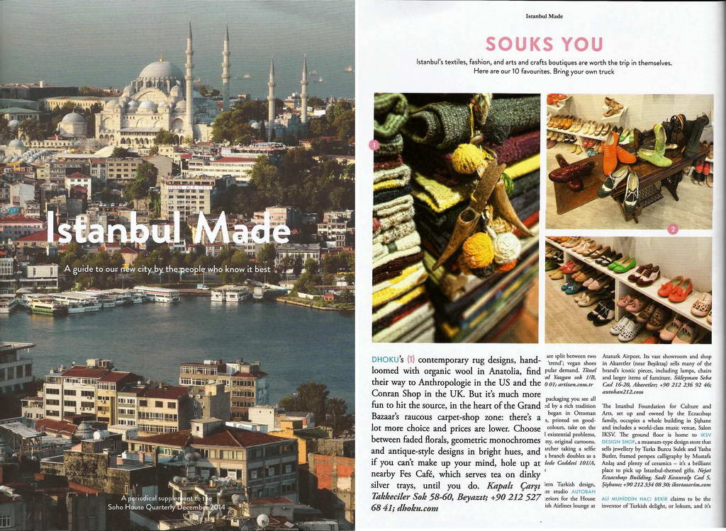 2015 Soho House - Istanbul Made